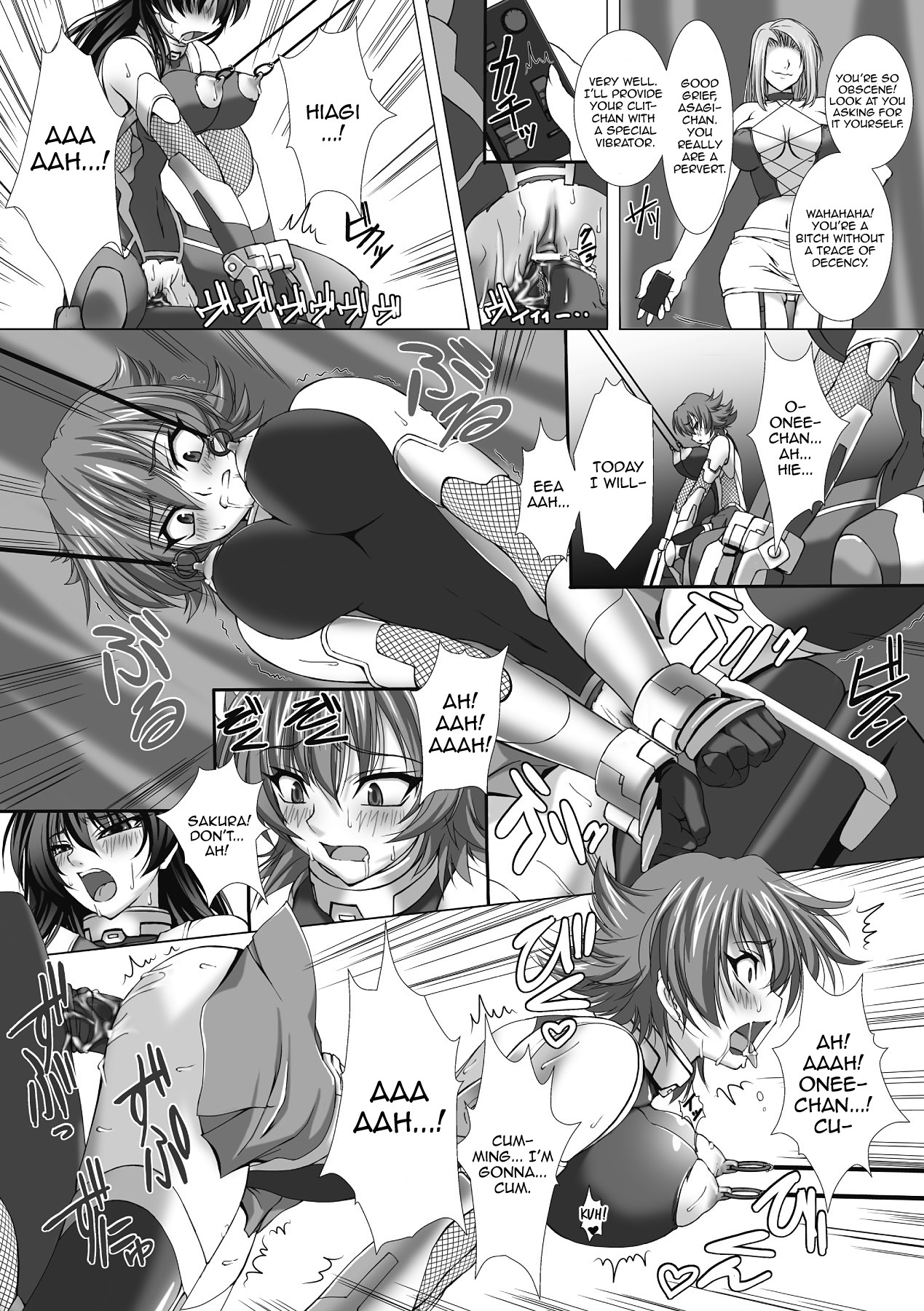 Hentai Manga Comic-Anti-demon Ninja Asagi Embarrassing Dark Game-Read-84